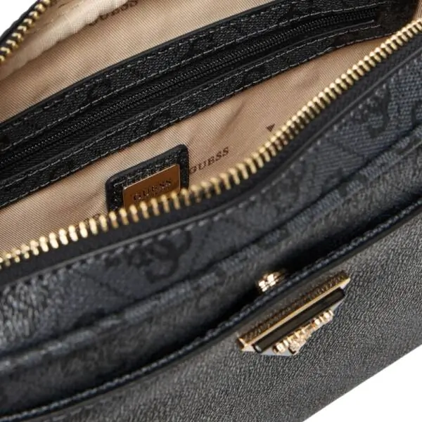 Guess - Γυναικεία Τσάντα Meridian II Bag HWSG697414-COA Μαύρο HWSG697414-COA