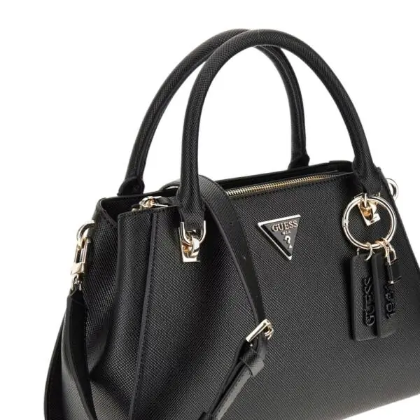 Guess - Γυναικεία Τσάντα Ώμου/Χειρός Noelle II Bag HWZG967207-BLA Μαύρο HWZG967207-BLA