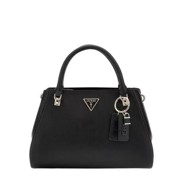 Guess - Γυναικεία Τσάντα Ώμου/Χειρός Noelle II Bag HWZG967207-BLA Μαύρο