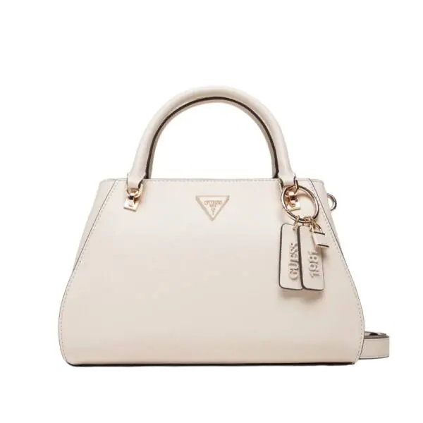 Guess - Γυναικεία Τσάντα Ώμου/Χειρός Noelle II Bag HWZG967207-TAU Εκρού