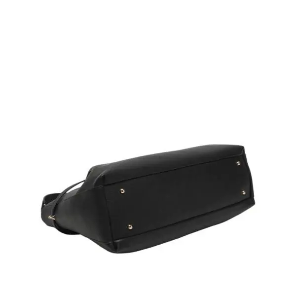 Guess - Γυναικεία Τσάντα Ώμου/Χειρός Yesba Saffiano HWBG7833070-BLA Μαύρο HWBG7833070-BLA