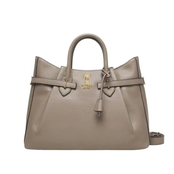 Guess - Γυναικεία Τσάντα Ώμου/Χειρός Yesba Saffiano HWBG7833070-DRT Καφέ