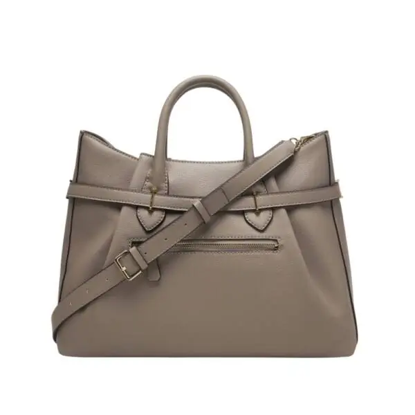 Guess - Γυναικεία Τσάντα Ώμου/Χειρός Yesba Saffiano HWBG7833070-DRT Καφέ HWBG7833070-DRT