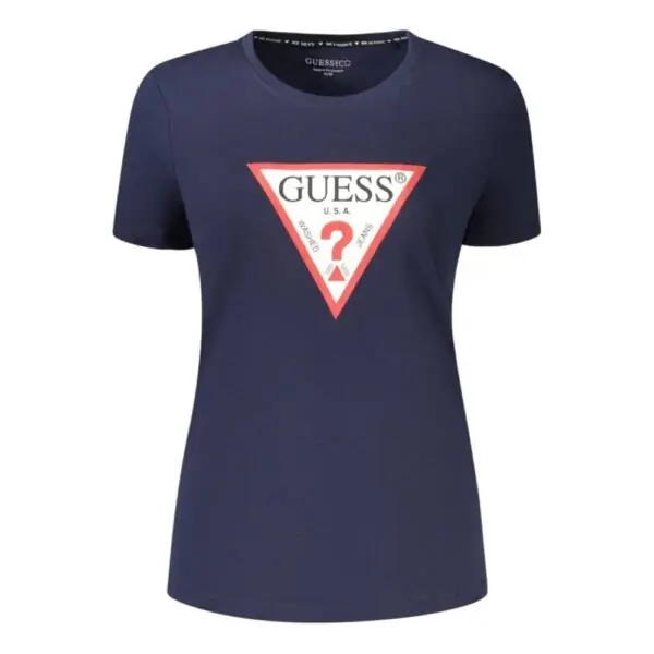 Guess - Γυναικείο T-Shirt Original Tee W1YI1BI3Z14-G7P1 Μπλε W1YI1BI3Z14-G7P1