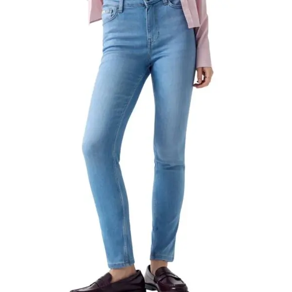 Guess - Γυναικείο Παντελόνι Τζιν G05 Skinny Jeans Soft Touch W5YA92D7043-IGHD Μπλε Ανοιχτό W5YA92D7043-IGHD
