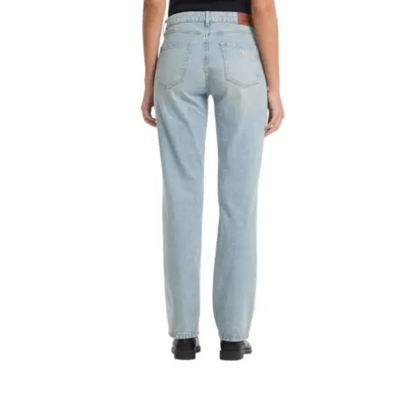 Guess - Γυναικείο Παντελόνι Τζιν G08 Mid Rise Straight Jeans W5RA98D5M45-GJRV Μπλε W5RA98D5M45-GJRV