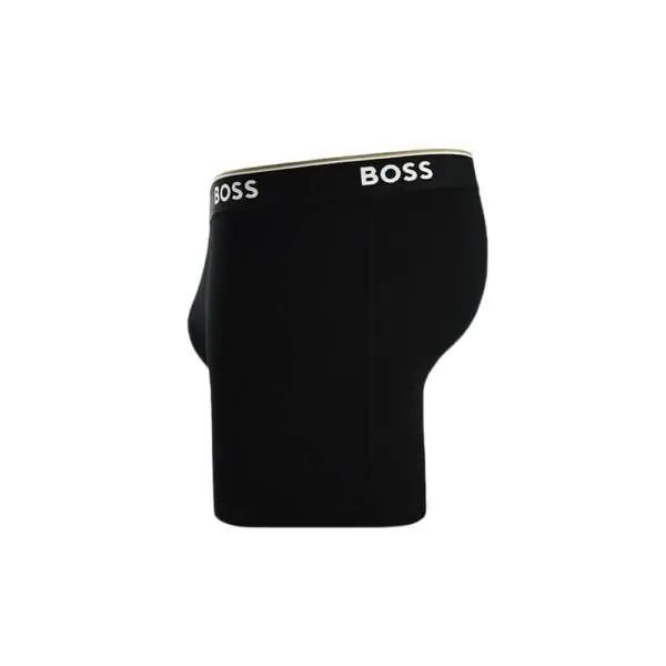 Hugo Boss - Ανδρικά Μποξεράκια Boxer Br 3p Power Long 50475282-994 Μαύρο 50475282-994