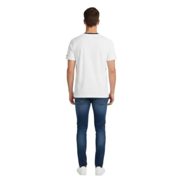 La Martina - Ανδρικό T-Shirt Heritage Regular Fit XMR010-JS206-00001 Λευκό XMR010-JS206-00001