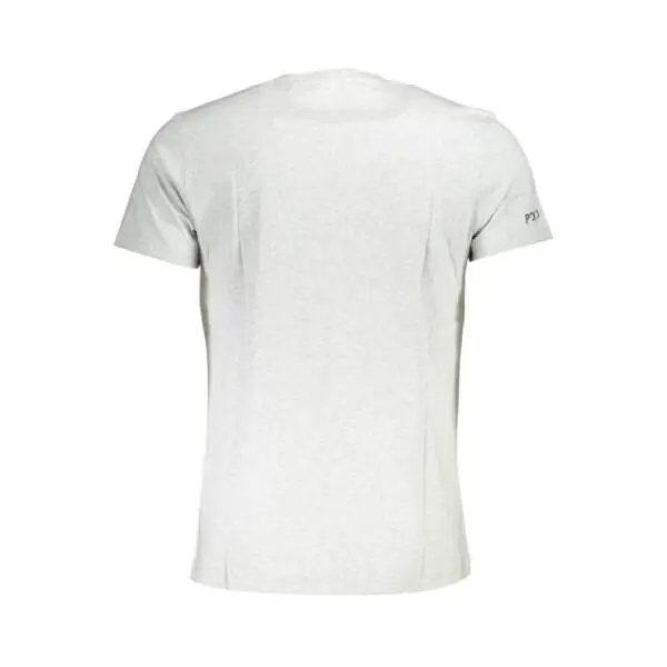 La Martina - Ανδρικό T-Shirt Heritage Regular Fit XMR010-JS206-01001 Γκρι XMR010-JS206-01001