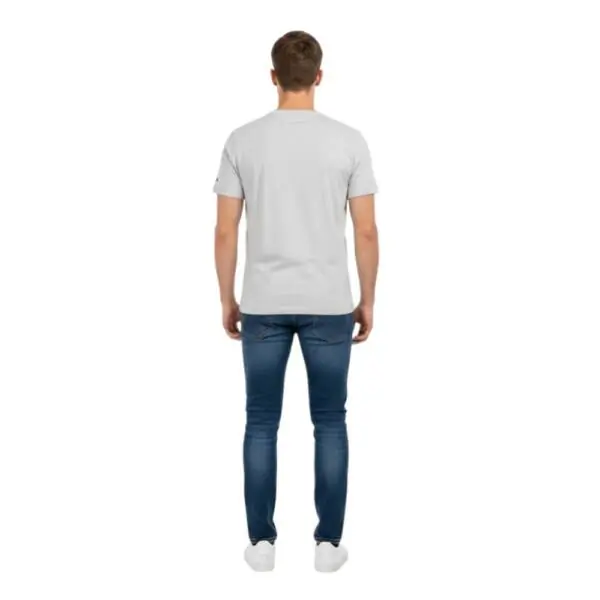 La Martina - Ανδρικό T-Shirt Heritage Regular Fit XMR010-JS206-01001 Γκρι XMR010-JS206-01001