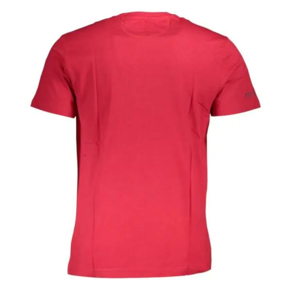 La Martina - Ανδρικό T-Shirt Heritage Regular Fit XMR010-JS206-06005 Κόκκινο XMR010-JS206-06005
