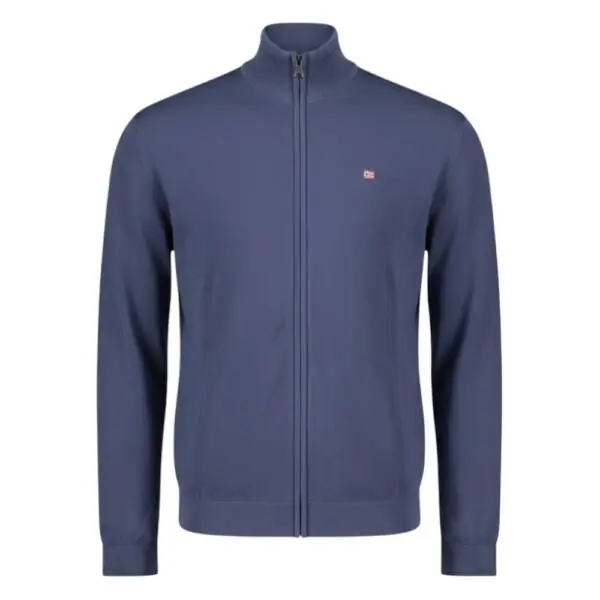 Napapijri - Ανδρική Ζακέτα Πουλόβερ Decatur 2.0 FZ Relaxed Fit NP0A4H0W-176 Μπλε Σκούρο NP0A4H0W176