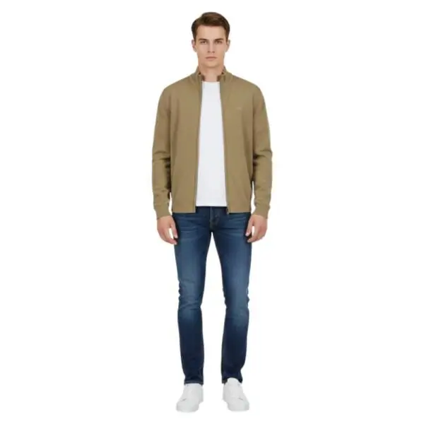 Napapijri - Ανδρική Ζακέτα Πουλόβερ Decatur 2.0 FZ Relaxed Fit NP0A4H0W-G3A Πράσινο