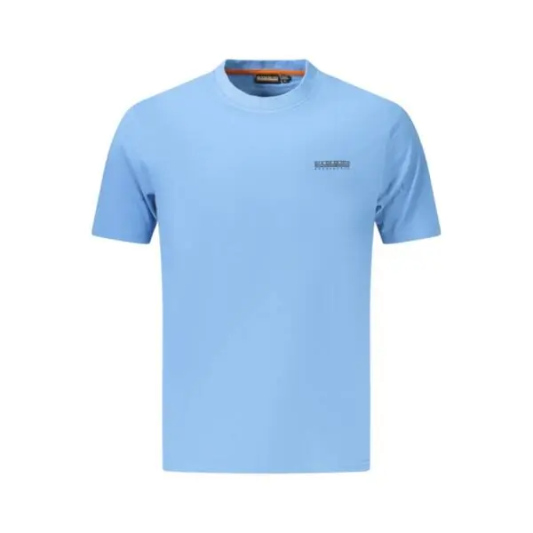 Napapijri - Ανδρικό T-shirt S Smallbox Regular Fit NP0A88TR-B9A Γαλάζιο NP0A88TRB9A