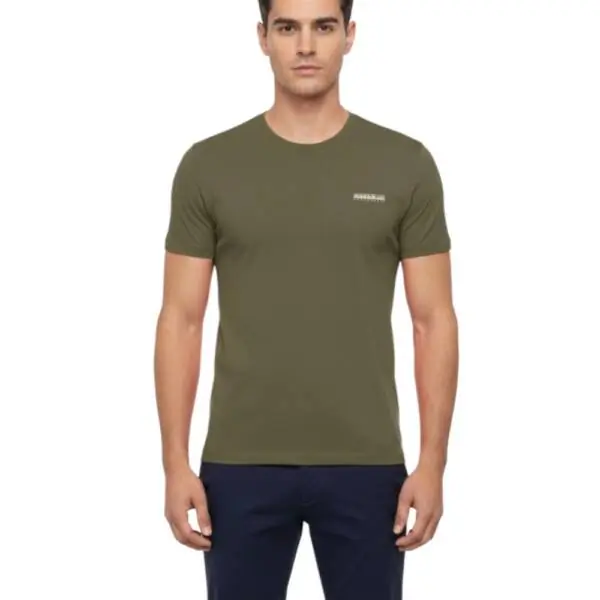 Napapijri - Ανδρικό T-shirt S Smallbox Regular Fit NP0A88TR-G3A Λαδί