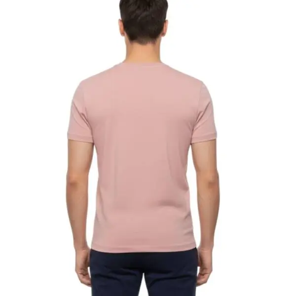 Napapijri - Ανδρικό T-shirt S Smallbox Regular Fit NP0A88TR-P1T Ροζ NP0A88TRP1T