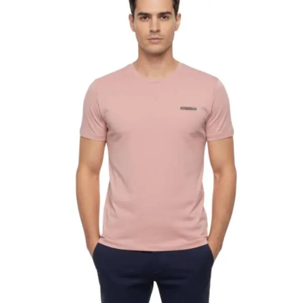 Napapijri - Ανδρικό T-shirt S Smallbox Regular Fit NP0A88TR-P1T Ροζ