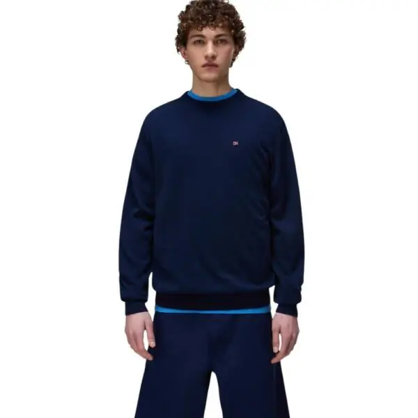 Napapijri - Ανδρικό Πουλόβερ Decatur 2.0 Relaxed Fit NP0A4G5W-176 Μπλε Σκούρο