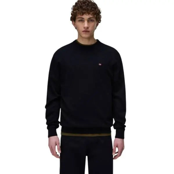 Napapijri - Ανδρικό Πουλόβερ Decatur 2.0 Relaxed Fit NP0A4G5W-941 Μαύρο