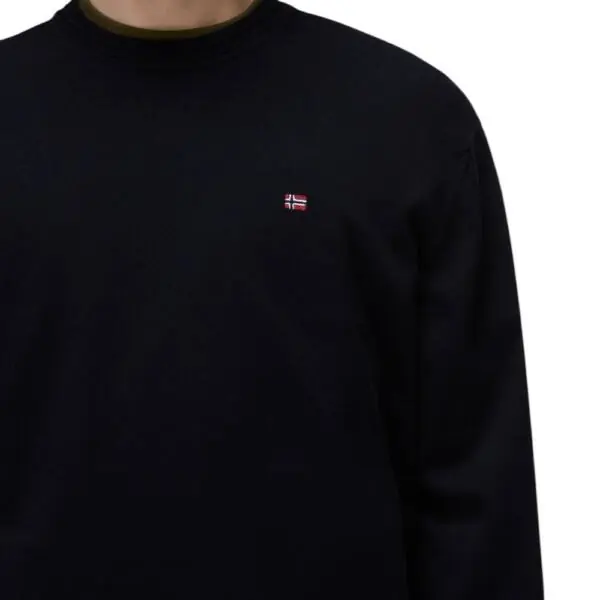 Napapijri - Ανδρικό Πουλόβερ Decatur 2.0 Relaxed Fit NP0A4G5W-941 Μαύρο NP0A4G5W941