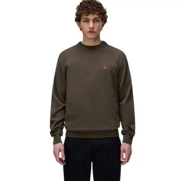 Napapijri - Ανδρικό Πουλόβερ Decatur 2.0 Relaxed Fit NP0A4G5W-G3A Λαδί