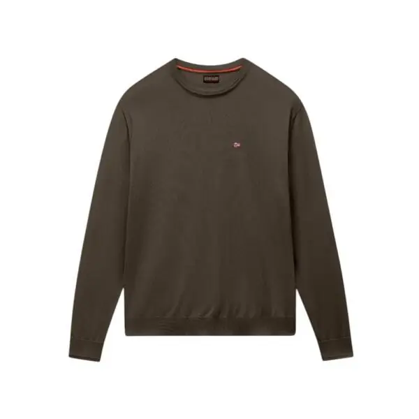 Napapijri - Ανδρικό Πουλόβερ Decatur 2.0 Relaxed Fit NP0A4G5W-G3A Λαδί NP0A4G5WG3A