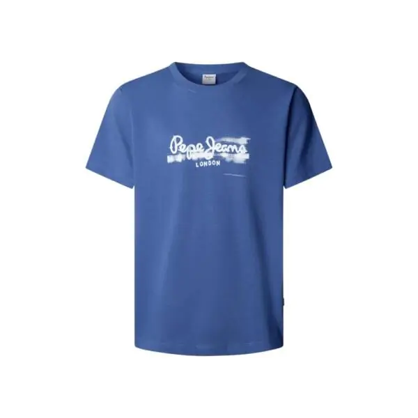 Pepe Jeans - Ανδρικό T-shirt Seasonal Logo Fantasy 3 PM5010292-576 Μπλε