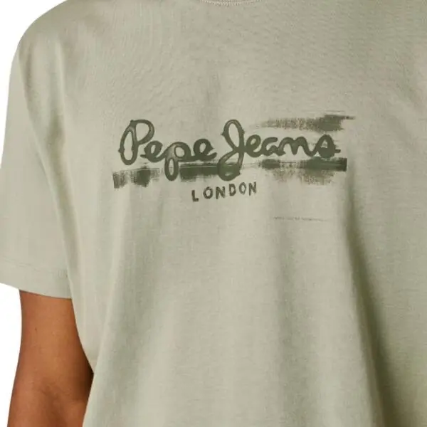 Pepe Jeans - Ανδρικό T-shirt Seasonal Logo Fantasy 3 PM5010292-701 Λαδί PM5010292-701