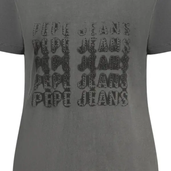 Pepe Jeans - Γυναικείο T-shirt Bree PL5000088-990 Μαύρο PL5000082-1000