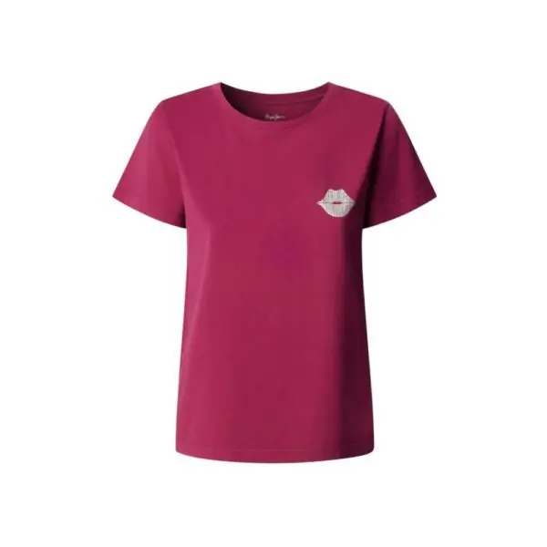 Pepe Jeans - Γυναικείο T-shirt Brule PL5000082-387 Φούξια