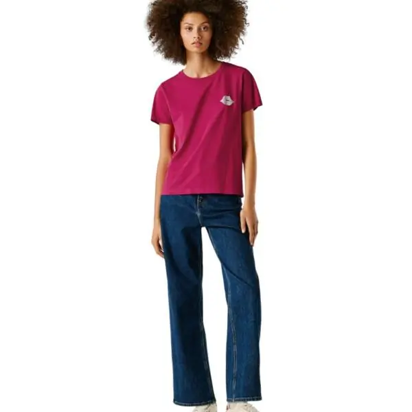 Pepe Jeans - Γυναικείο T-shirt Brule PL5000082-387 Φούξια PL5000082-387