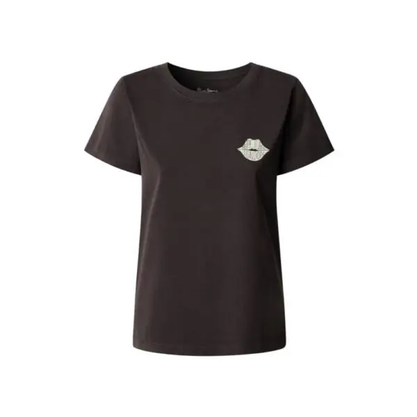 Pepe Jeans - Γυναικείο T-shirt Brule PL5000082-999 Μαύρο