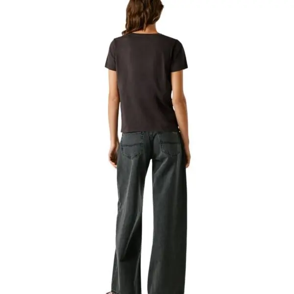 Pepe Jeans - Γυναικείο T-shirt Brule PL5000082-999 Μαύρο PL5000082-999