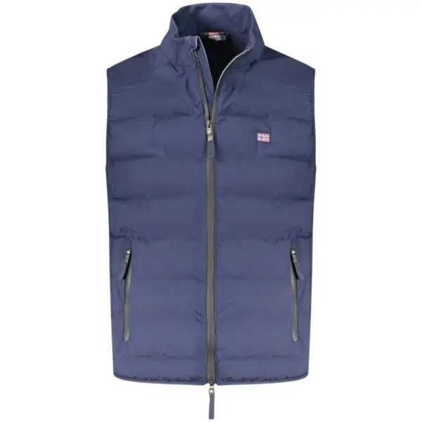 Scuola Nautica Italiana - Ανδρικό Αμάνικο Μπουφάν 859131-NAVY Μπλε Ναυτικό