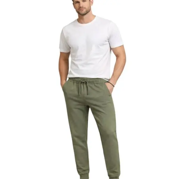 Superga - Ανδρικό Παντελόνι Φόρμας French Terry S263440-330 Πράσινο