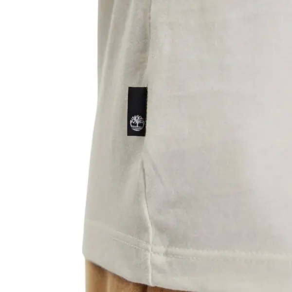 Timberland - Ανδρική Μπλούζα Kennebec River Linear Logo SL Tee Regular TB0A5UPQ-CM9 Εκρού TB0A5UPQCM9