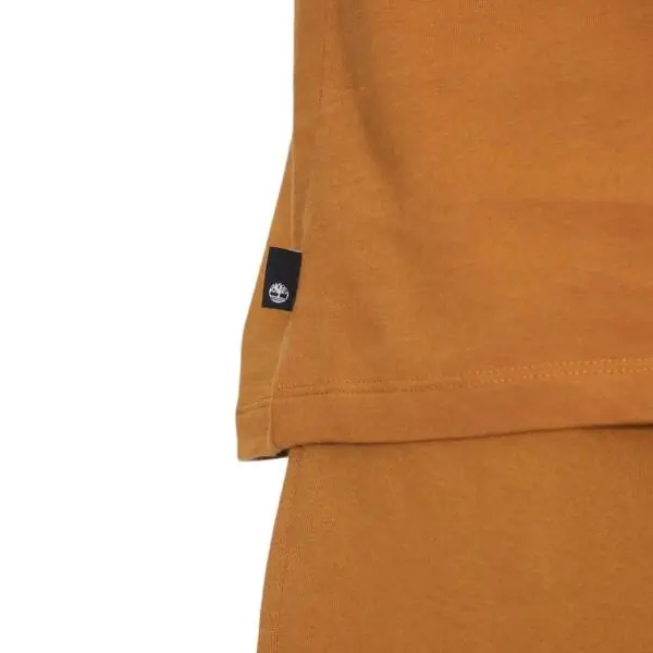 Timberland - Ανδρική Μπλούζα Kennebec River Linear Logo SL Tee Regular TB0A5UPQ-P47 Μουσταρδί TB0A5UPQP47