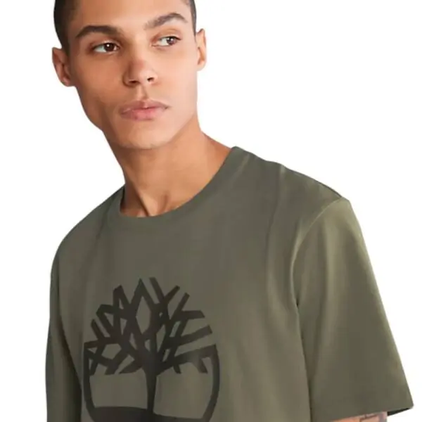 Timberland - Ανδρική Μπλούζα Kennebec River Tree T-shirt TB0A2C2R-A58 Λαδί TB0A2C2RA58