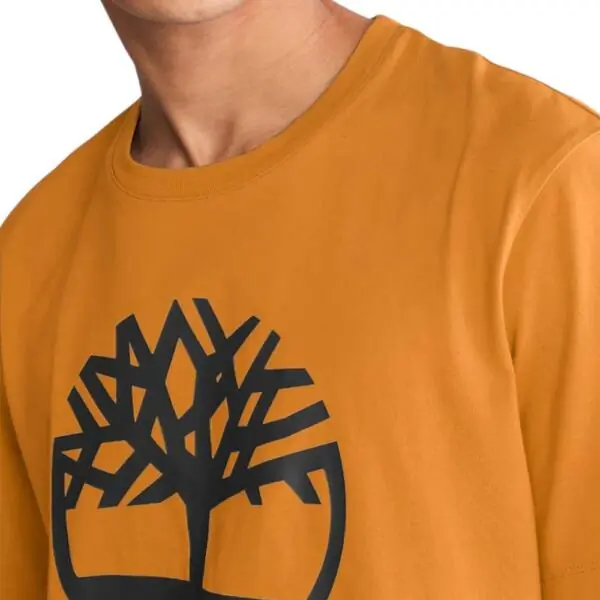 Timberland - Ανδρική Μπλούζα Kennebec River Tree T-shirt TB0A2C2R-P47 Πορτοκαλί Σκούρο TB0A2C2RP47