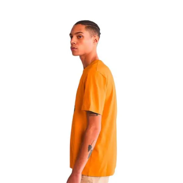 Timberland - Ανδρική Μπλούζα Kennebec River Tree T-shirt TB0A2C2R-P47 Πορτοκαλί Σκούρο TB0A2C2RP47
