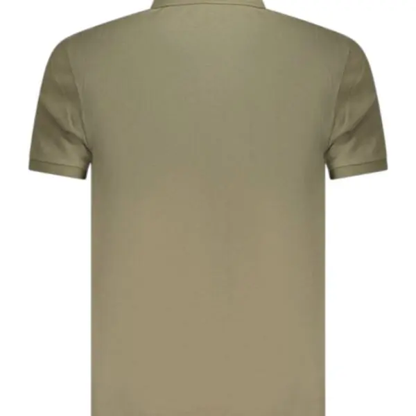 Timberland - Ανδρικό Κοντομάνικο T-shirt Polo Slim Fit Mε Λογότυπο Oyster River TB0A2BS1-AR5 Λαδί TB0A2BS1AR5