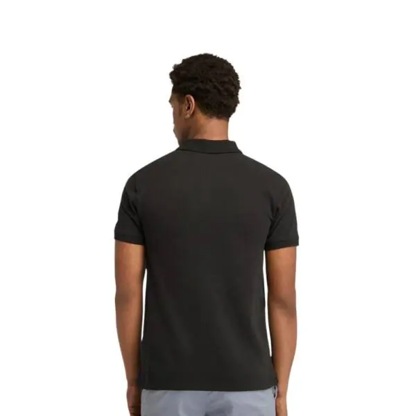 Timberland - Ανδρικό Κοντομάνικο T-shirt Polo Slim Fit Mε Λογότυπο Oyster River TB0A2BS1-X65 Μαύρο TB0A2BS1X65