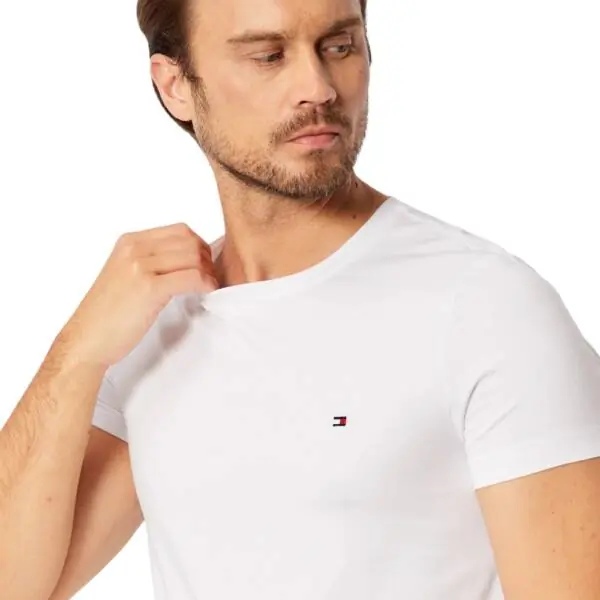 Tommy Hilfiger - Ανδρικές Φανέλες Κοντομάνικες 3Pack UM0UM03379-05E Λευκό UM0UM03379-05E
