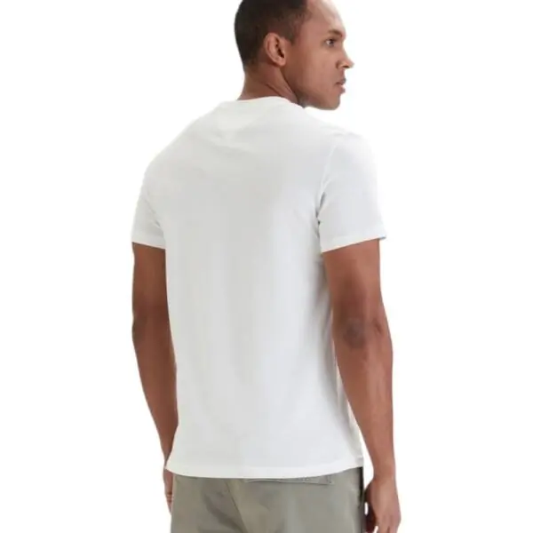 Tommy Hilfiger - Ανδρικό T-shirt Tjw Sign Slim Fit DM0DM22538-YBL Εκρού DM0DM22538-YBL