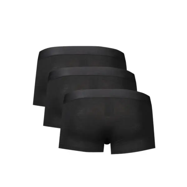 Bikkembergs - Ανδρικά Μποξεράκια 3Pack BKK1UTR16TR-BLACAS Μαύρο BKK1UTR16TR-BLACAS