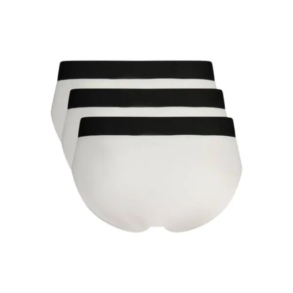 Bikkembergs - Ανδρικά Σλιπ 3Pack BKK1USP16TR-WHIASS Λευκό BKK1USP16TR-WHIASS