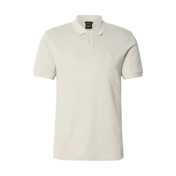 Boss - Ανδρικό Polo T-shirt Passenger Slim Fit 50507803-070 Μπεζ 50507803-070