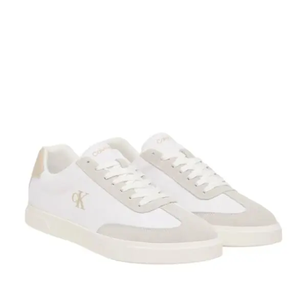 Calvin Klein - Ανδρικά Sneakers Low Prof Cupsole Cv HM0HM02236-0HU Λευκό HM0HM02236-0HU