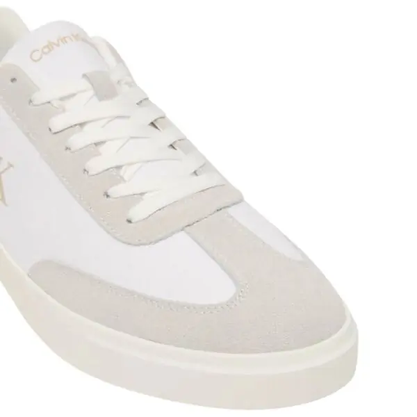 Calvin Klein - Ανδρικά Sneakers Low Prof Cupsole Cv HM0HM02236-0HU Λευκό HM0HM02236-0HU