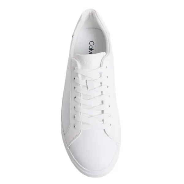 Calvin Klein - Ανδρικά Sneakers Low Prof Cupsole Lth HM0HM02123-0K4 Λευκό HM0HM02123-0K4